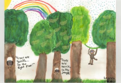 WV Division of Forestry names state fourth and fifth grade winners of Arbor Day poster contest