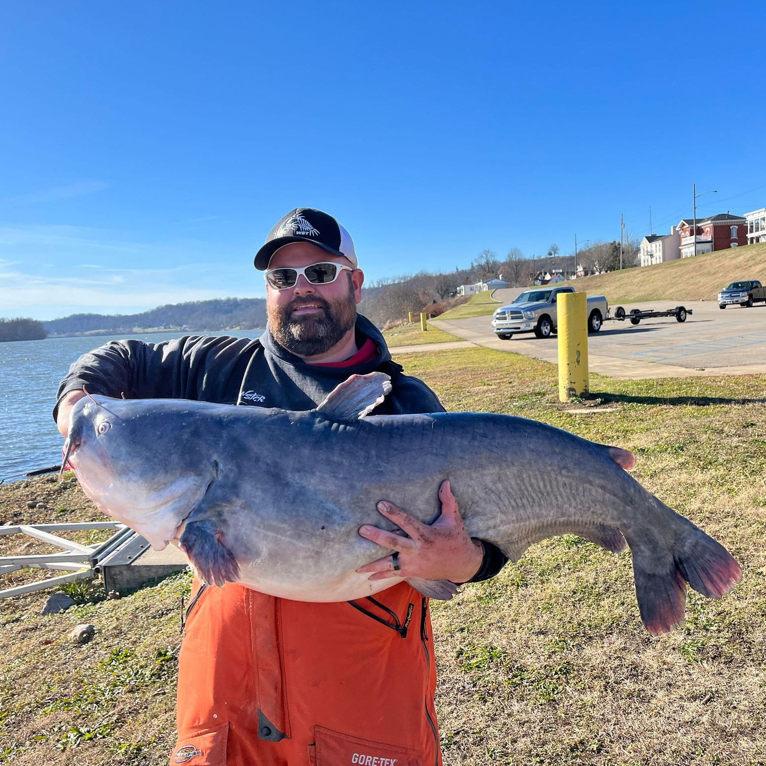 Gov. Justice, WVDNR announce blue catfish state record broken again in West Virginia